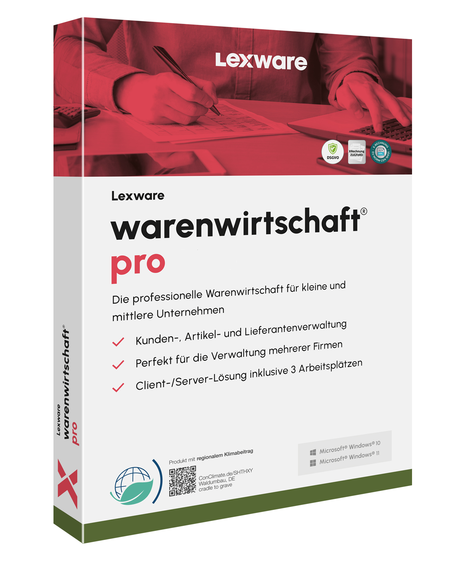 Produktbox von Lexware warenwirtschaft pro für Warenwirtschaft