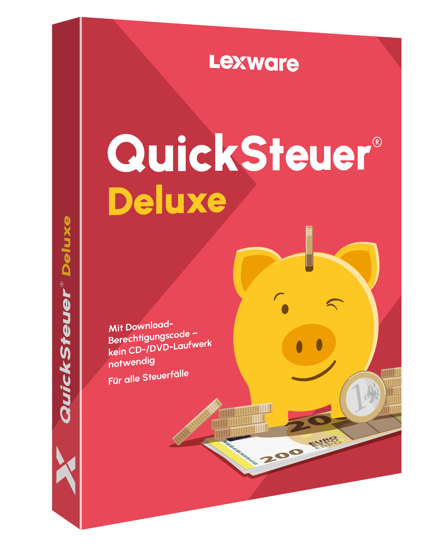 Produktbox von QuickSteuer Deluxe für Steuererklärung